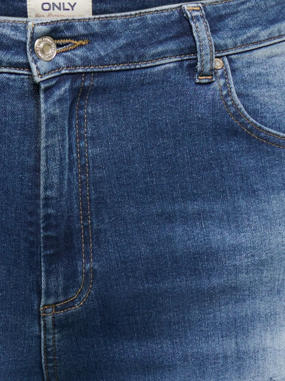 Outlet CARWILLY Høj talje Wide leg fit Jeans Dame Jeans|Jeans