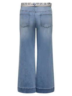 Online CARWILLY Høj talje Wide leg fit Jeans Dame Jeans|Jeans