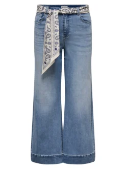 Online CARWILLY Høj talje Wide leg fit Jeans Dame Jeans|Jeans
