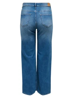 Best CARWILLY Høj talje Wide leg fit Jeans Dame Jeans|Jeans