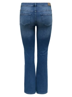 New CARWILLY Mellemhøj talje Flared fit Jeans Dame Jeans|Jeans