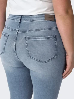 CARWILLY Mellemhøj talje Flared fit Jeans Dame Jeans|Jeans