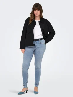 Outlet CARWILLY Mellemhøj talje Skinny fit Jeans Dame Jeans|Jeans