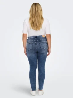 Best CARWILLY Mellemhøj talje Skinny fit Ankellængde Jeans Dame Jeans|Jeans