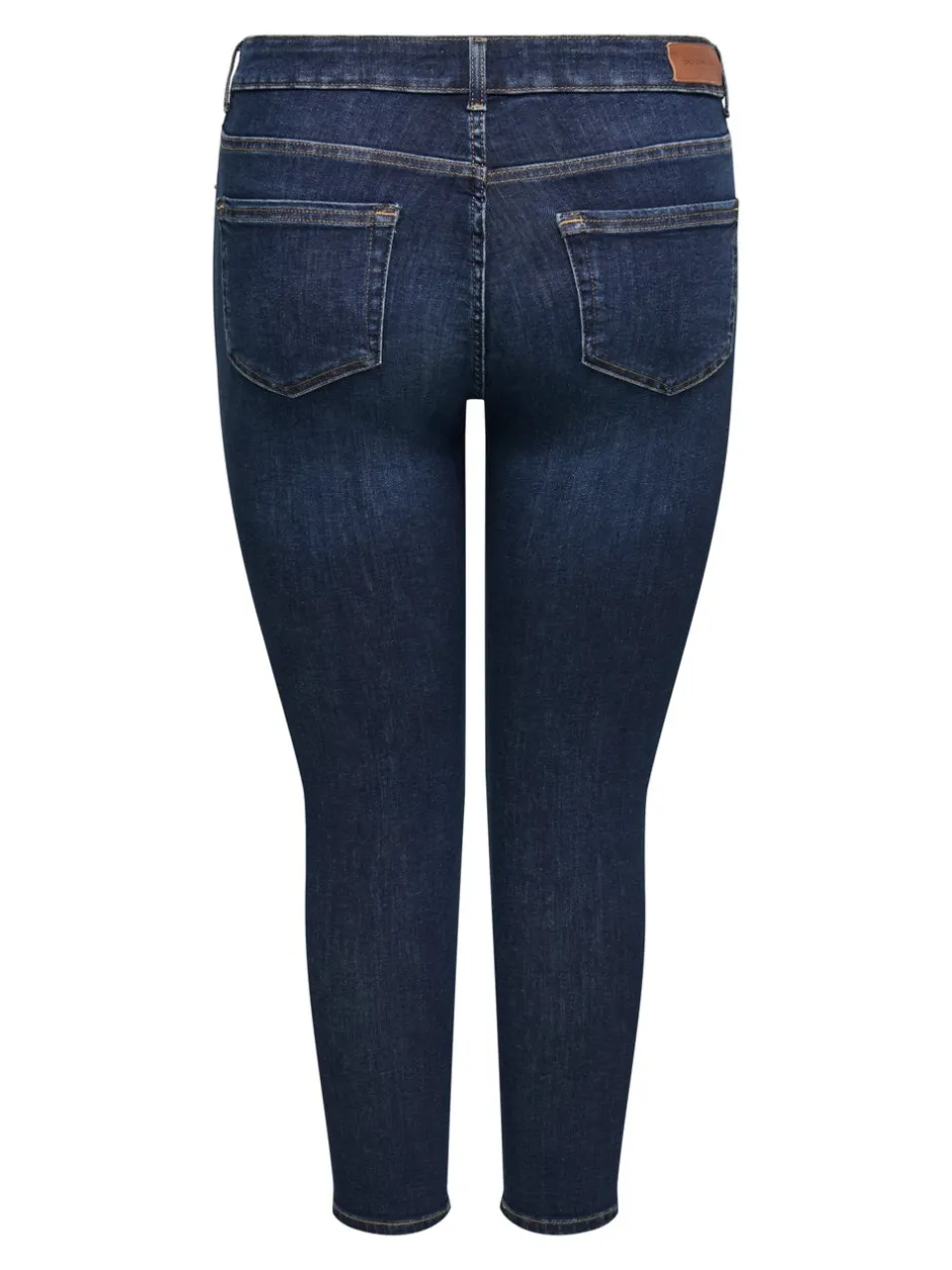 Online CARWILLY Mellemhøj talje Skinny fit Ankellængde Jeans Dame Jeans|Jeans
