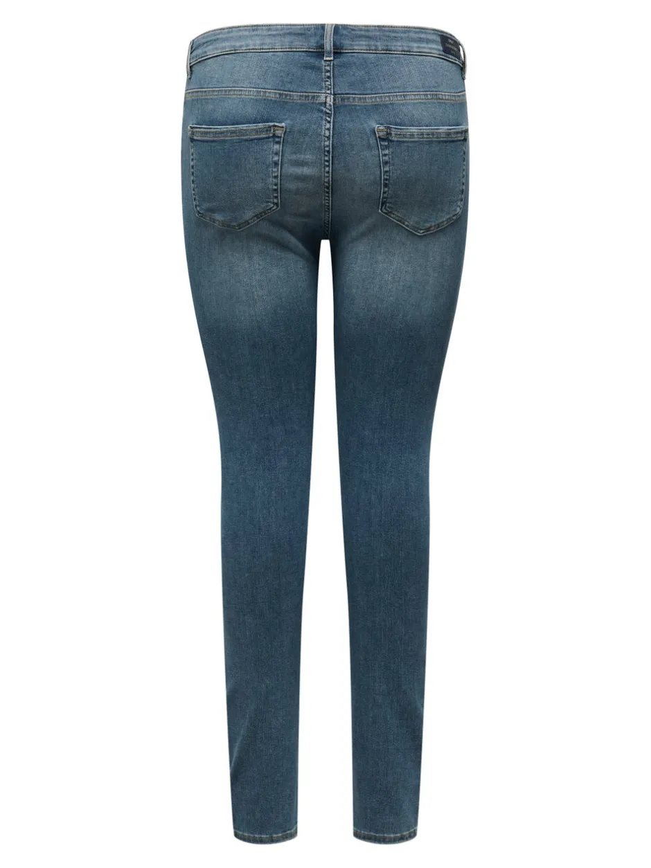 Sale CARWILLY Mellemhøj talje Skinny fit Jeans Dame Jeans|Jeans