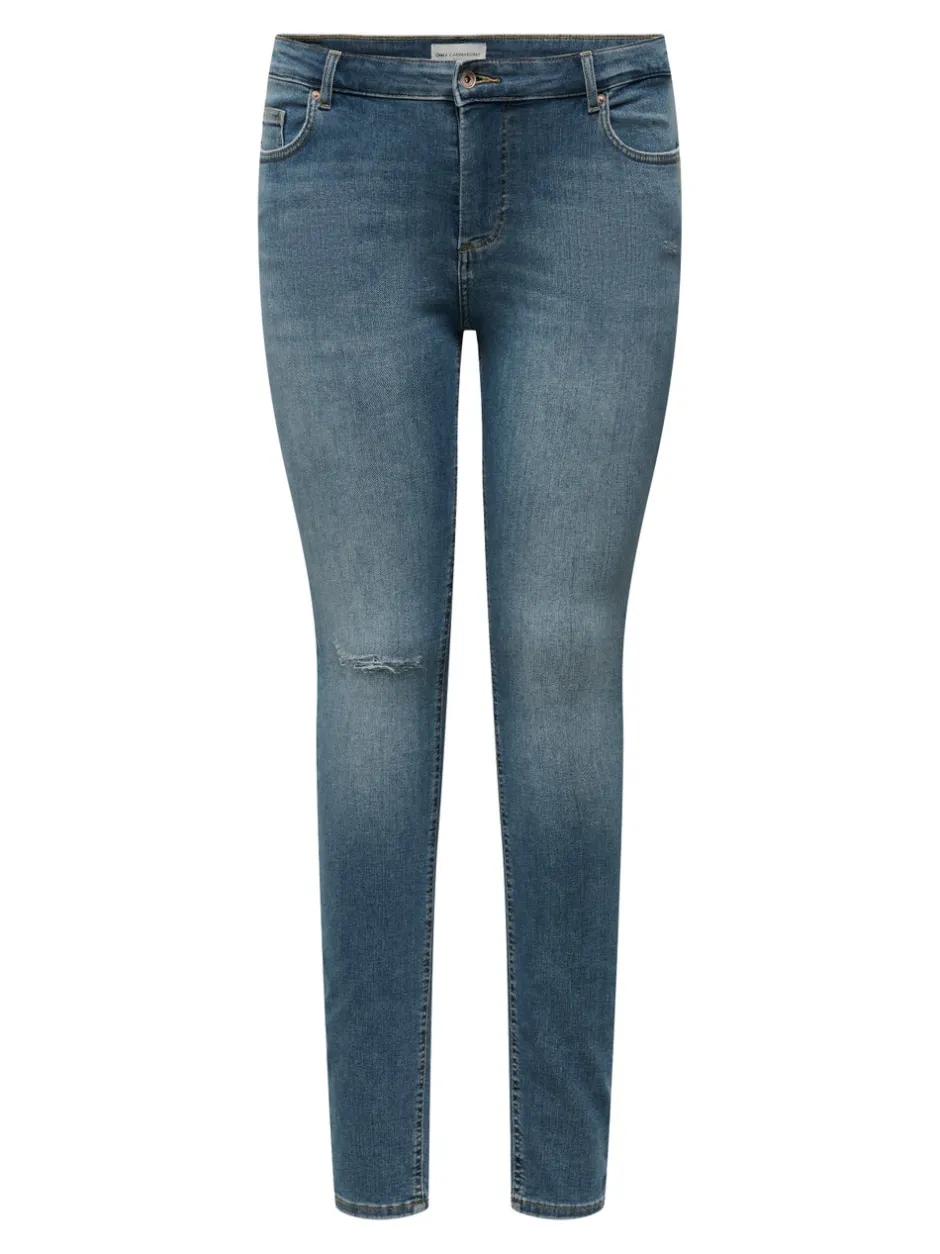 Sale CARWILLY Mellemhøj talje Skinny fit Jeans Dame Jeans|Jeans