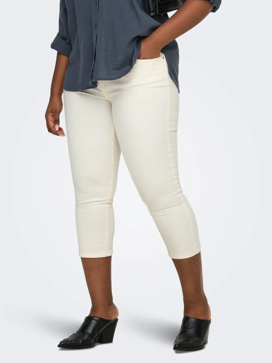 Clearance CARWILLY Mellemhøj talje Skinny fit Jeans Dame Jeans|Jeans