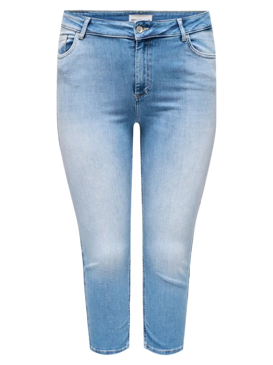 Discount CARWILLY Mellemhøj talje Skinny fit Jeans Dame Jeans|Jeans