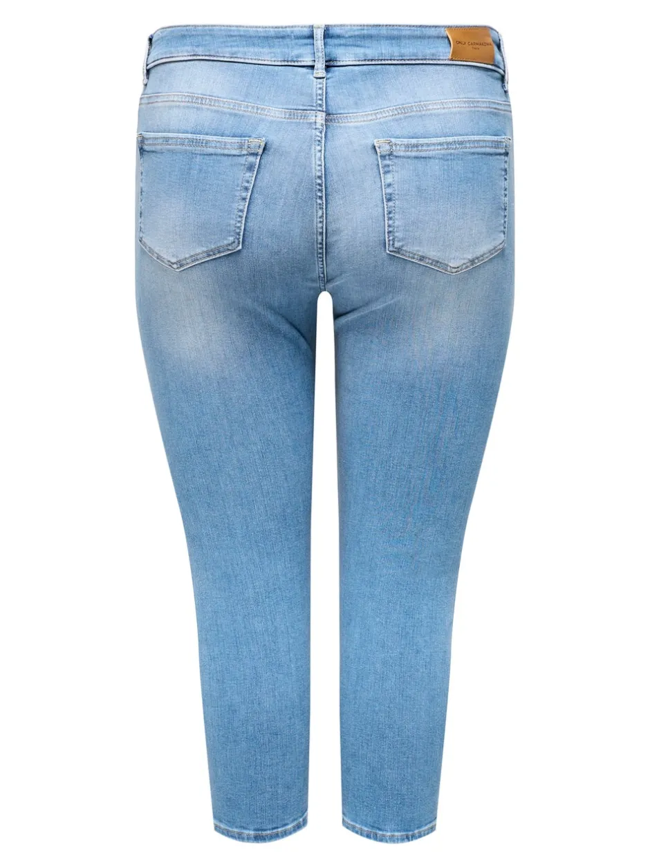 Discount CARWILLY Mellemhøj talje Skinny fit Jeans Dame Jeans|Jeans