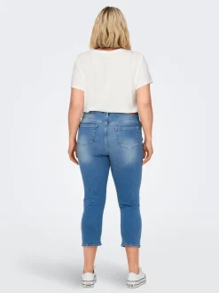 Discount CARWILLY Mellemhøj talje Skinny fit Jeans Dame Jeans|Jeans