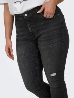 CARWILLY Mellemhøj talje Skinny fit Ankellængde Jeans Dame Jeans|Jeans