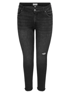 CARWILLY Mellemhøj talje Skinny fit Ankellængde Jeans Dame Jeans|Jeans