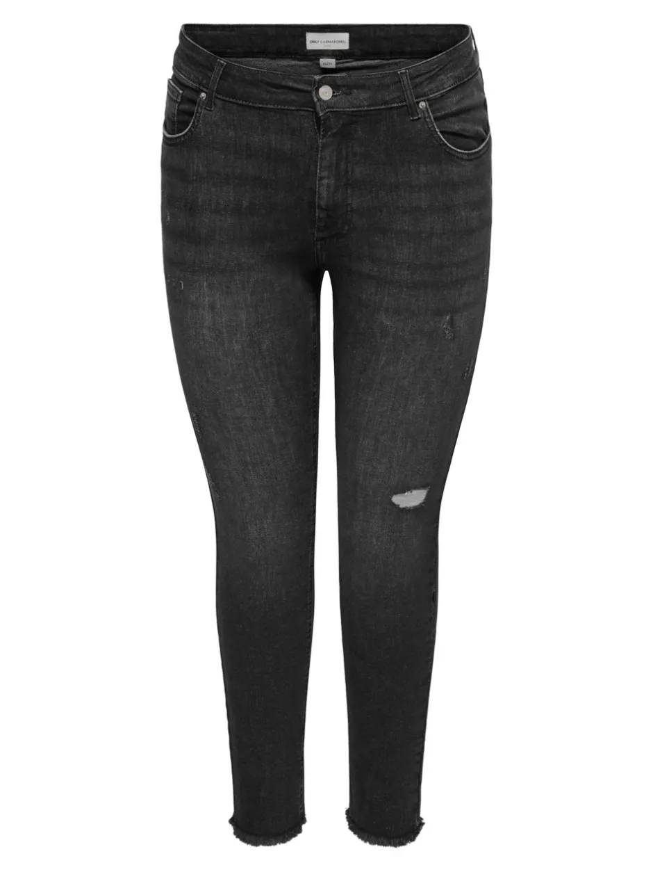 CARWILLY Mellemhøj talje Skinny fit Ankellængde Jeans Dame Jeans|Jeans