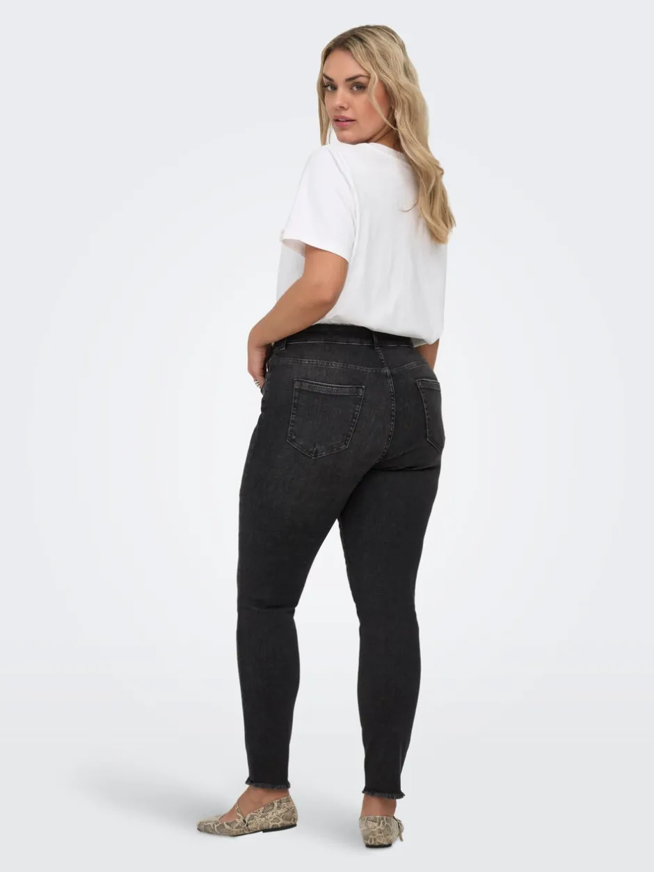 CARWILLY Mellemhøj talje Skinny fit Ankellængde Jeans Dame Jeans|Jeans