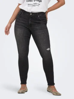 CARWILLY Mellemhøj talje Skinny fit Ankellængde Jeans Dame Jeans|Jeans