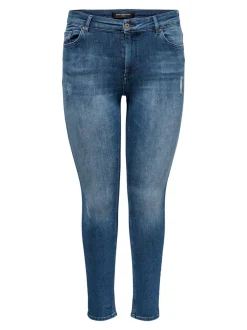 Outlet CARWILLY Mellemhøj talje Skinny fit Jeans Dame Jeans|Jeans