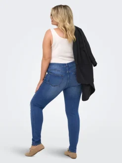 New CARWILLY Mellemhøj talje Skinny fit Ankellængde Jeans Dame Jeans|Jeans