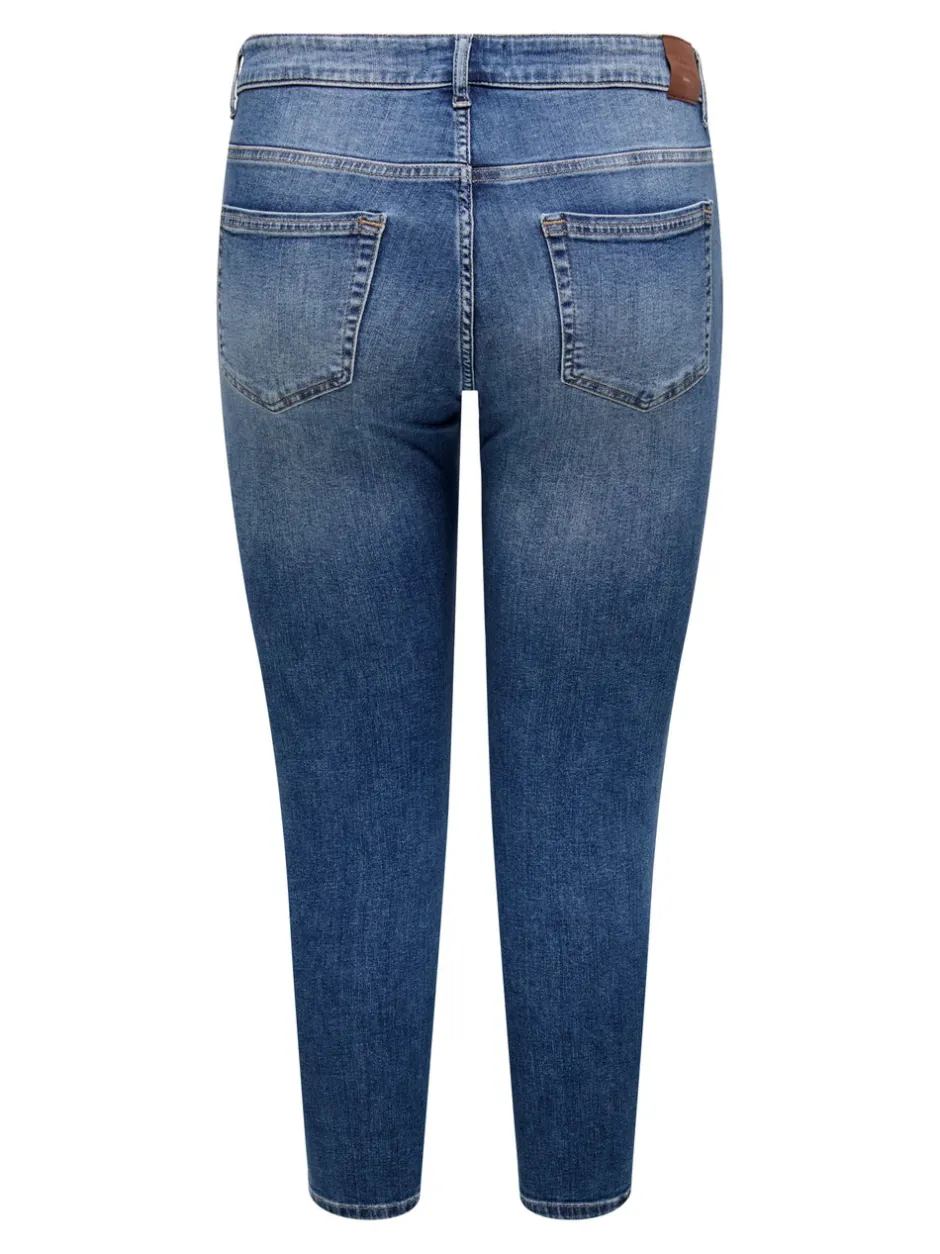 Sale CARWILLY Mellemhøj talje Skinny fit Ankellængde Jeans Dame Jeans|Jeans