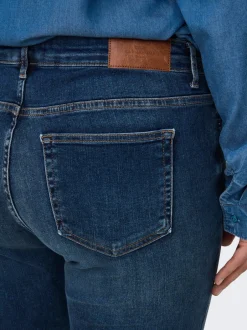Sale CARWILLY Mellemhøj talje Skinny fit Ankellængde Jeans Dame Jeans|Jeans