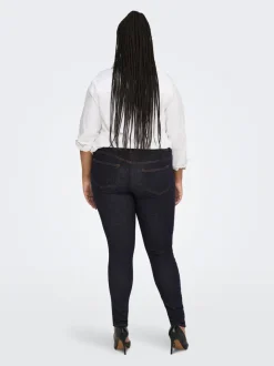 Online CARWILLY Mellemhøj talje Skinny fit Jeans Dame Jeans|Jeans