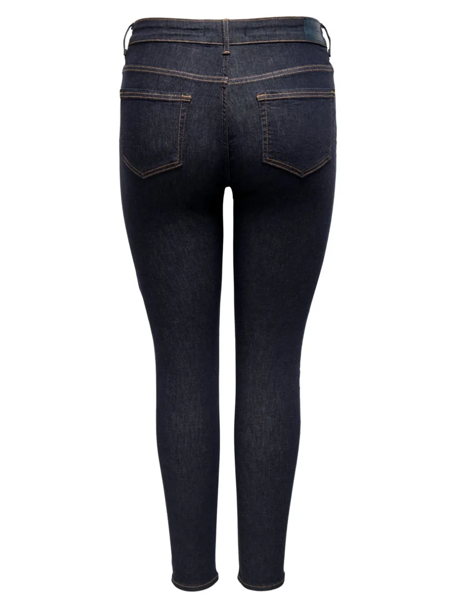 Online CARWILLY Mellemhøj talje Skinny fit Jeans Dame Jeans|Jeans