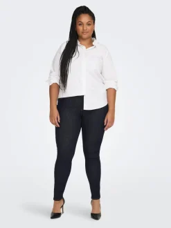 Online CARWILLY Mellemhøj talje Skinny fit Jeans Dame Jeans|Jeans