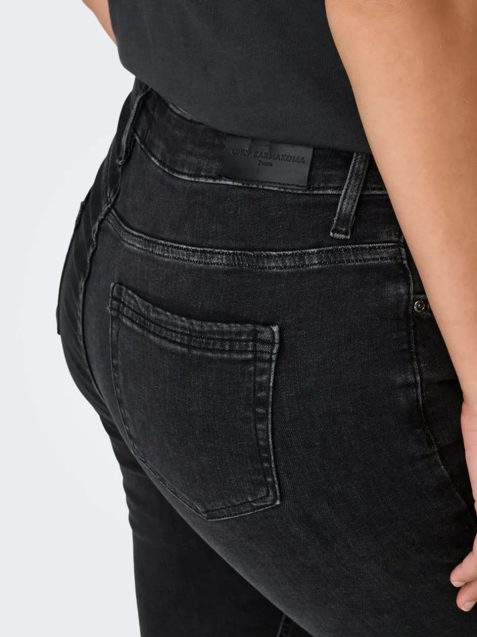 Online CARWILLY Mellemhøj talje Skinny fit Jeans Dame Jeans|Jeans