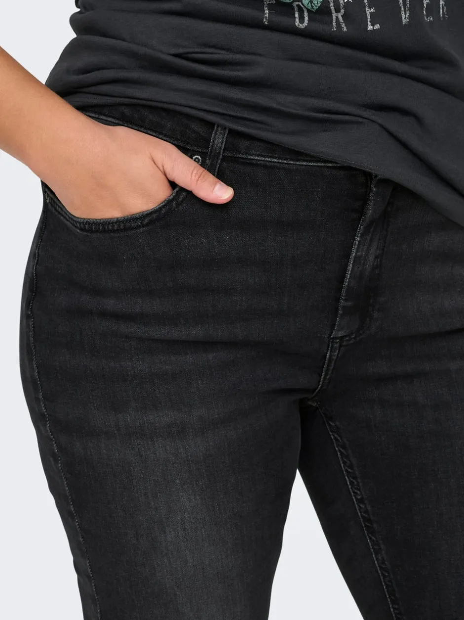 Online CARWILLY Mellemhøj talje Skinny fit Jeans Dame Jeans|Jeans