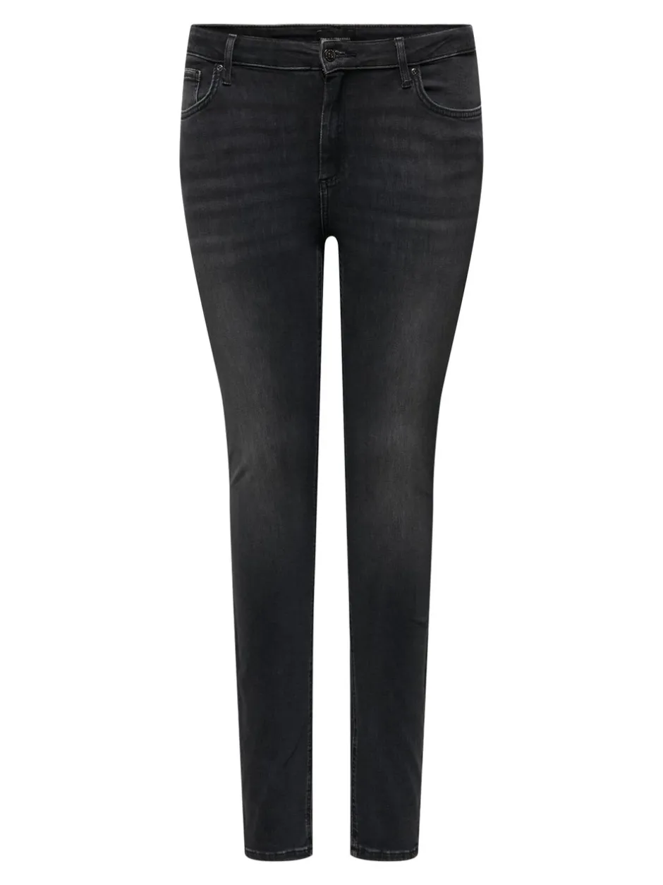 Online CARWILLY Mellemhøj talje Skinny fit Jeans Dame Jeans|Jeans