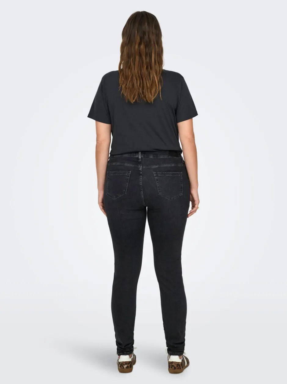 Online CARWILLY Mellemhøj talje Skinny fit Jeans Dame Jeans|Jeans