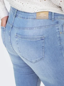 Discount CARWILLY Mellemhøj talje Skinny fit Ankellængde Jeans Dame Jeans|Jeans