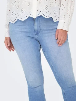 Discount CARWILLY Mellemhøj talje Skinny fit Ankellængde Jeans Dame Jeans|Jeans