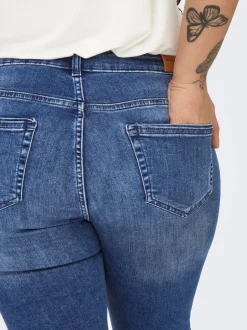 Sale CARWILLY Mellemhøj talje Skinny fit Jeans Dame Jeans|Jeans