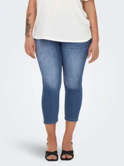 Sale CARWILLY Mellemhøj talje Skinny fit Jeans Dame Jeans|Jeans