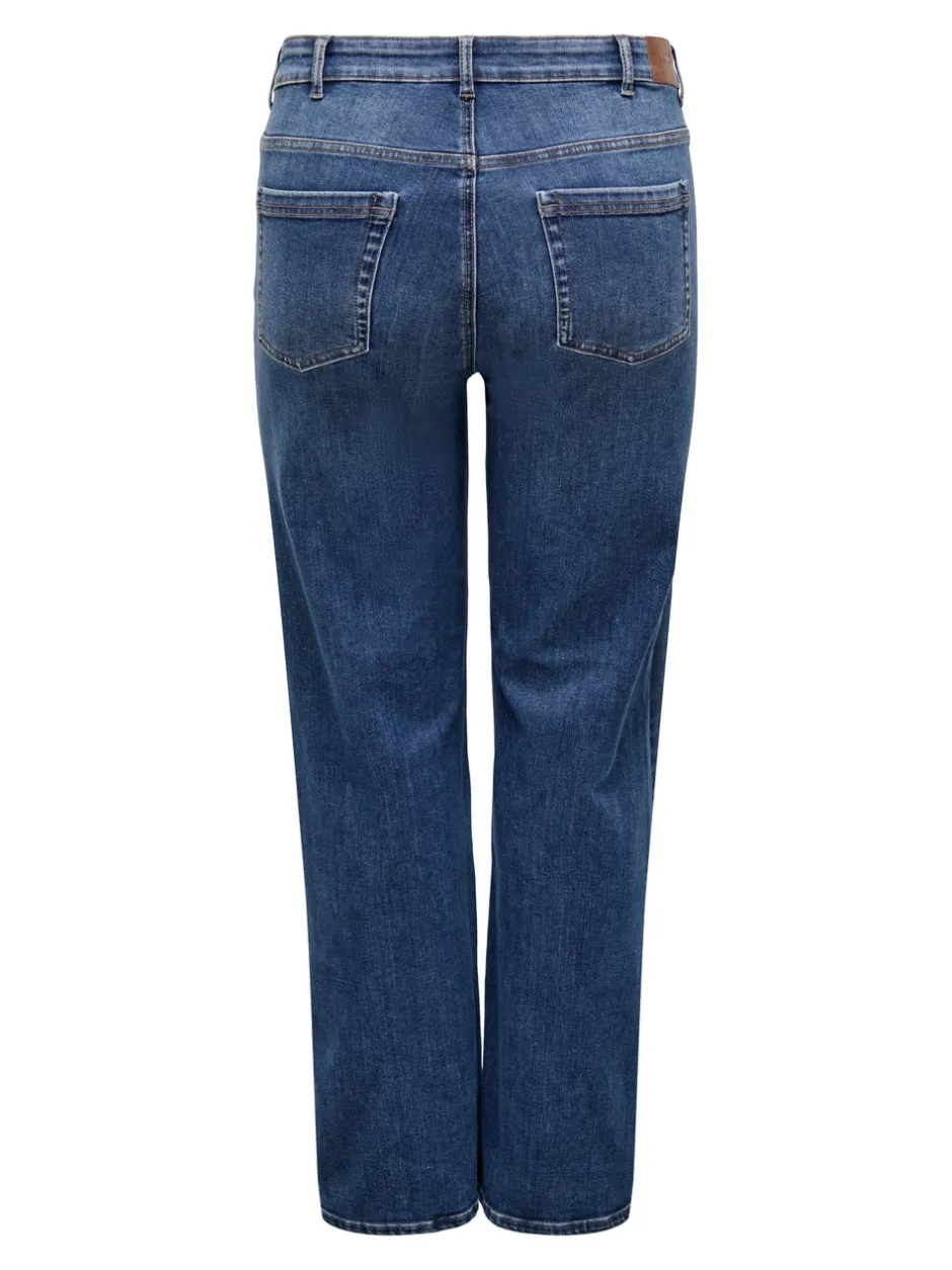 Online CARWILLY Mellemhøj talje Straight fit Jeans Dame Jeans|Jeans