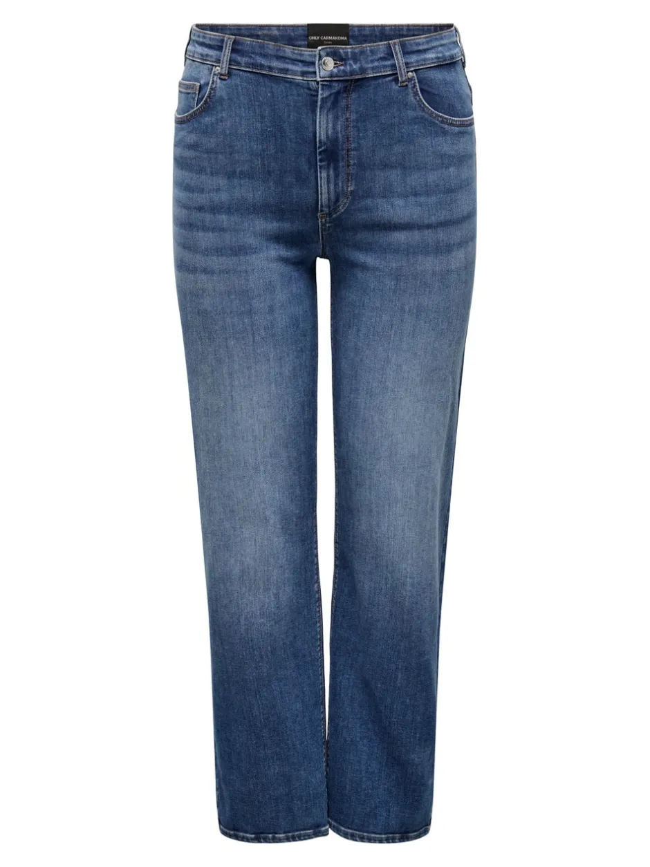 Online CARWILLY Mellemhøj talje Straight fit Jeans Dame Jeans|Jeans