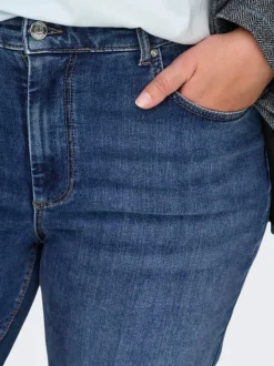 Online CARWILLY Mellemhøj talje Straight fit Jeans Dame Jeans|Jeans
