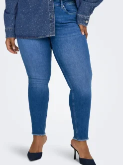 Sale CARWILLY Mid rise Skinny fit Jeans Dame Jeans|Jeans