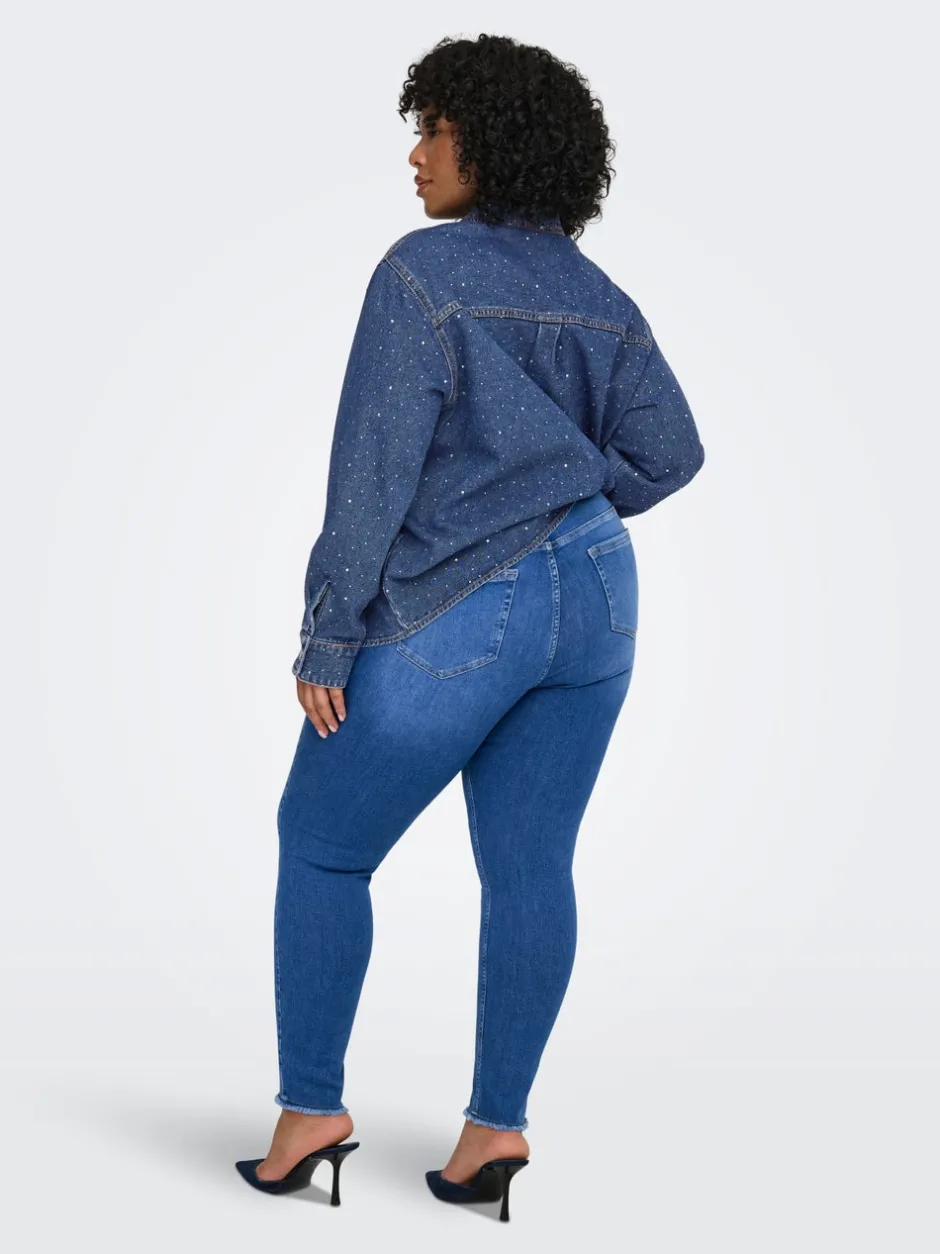Sale CARWILLY Mid rise Skinny fit Jeans Dame Jeans|Jeans