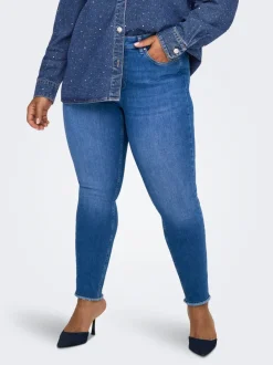 Sale CARWILLY Mid rise Skinny fit Jeans Dame Jeans|Jeans