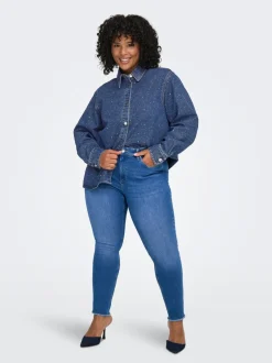 Sale CARWILLY Mid rise Skinny fit Jeans Dame Jeans|Jeans
