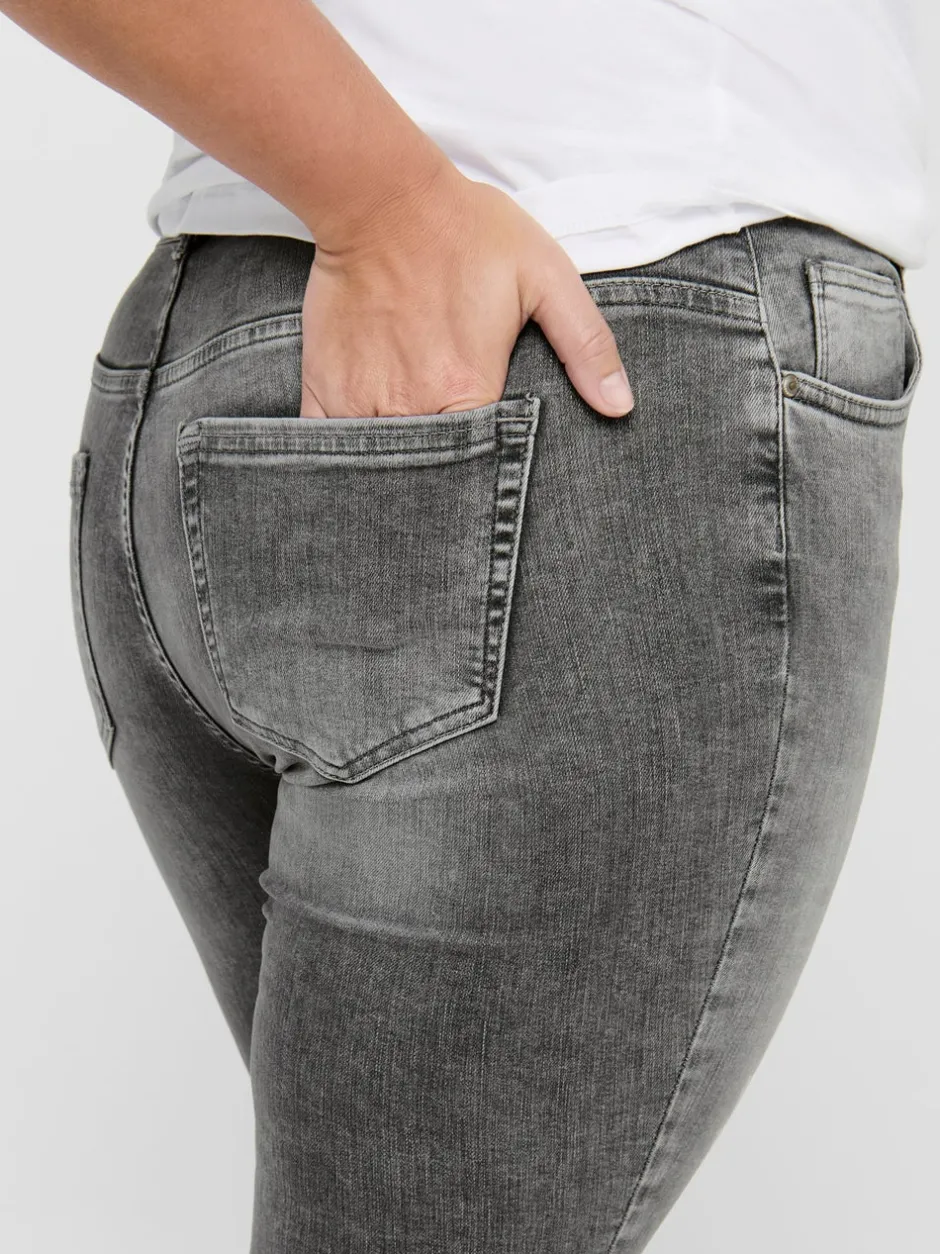 Sale CARWILLY Normal talje Skinny fit Ankellængde Jeans Dame Jeans|Jeans