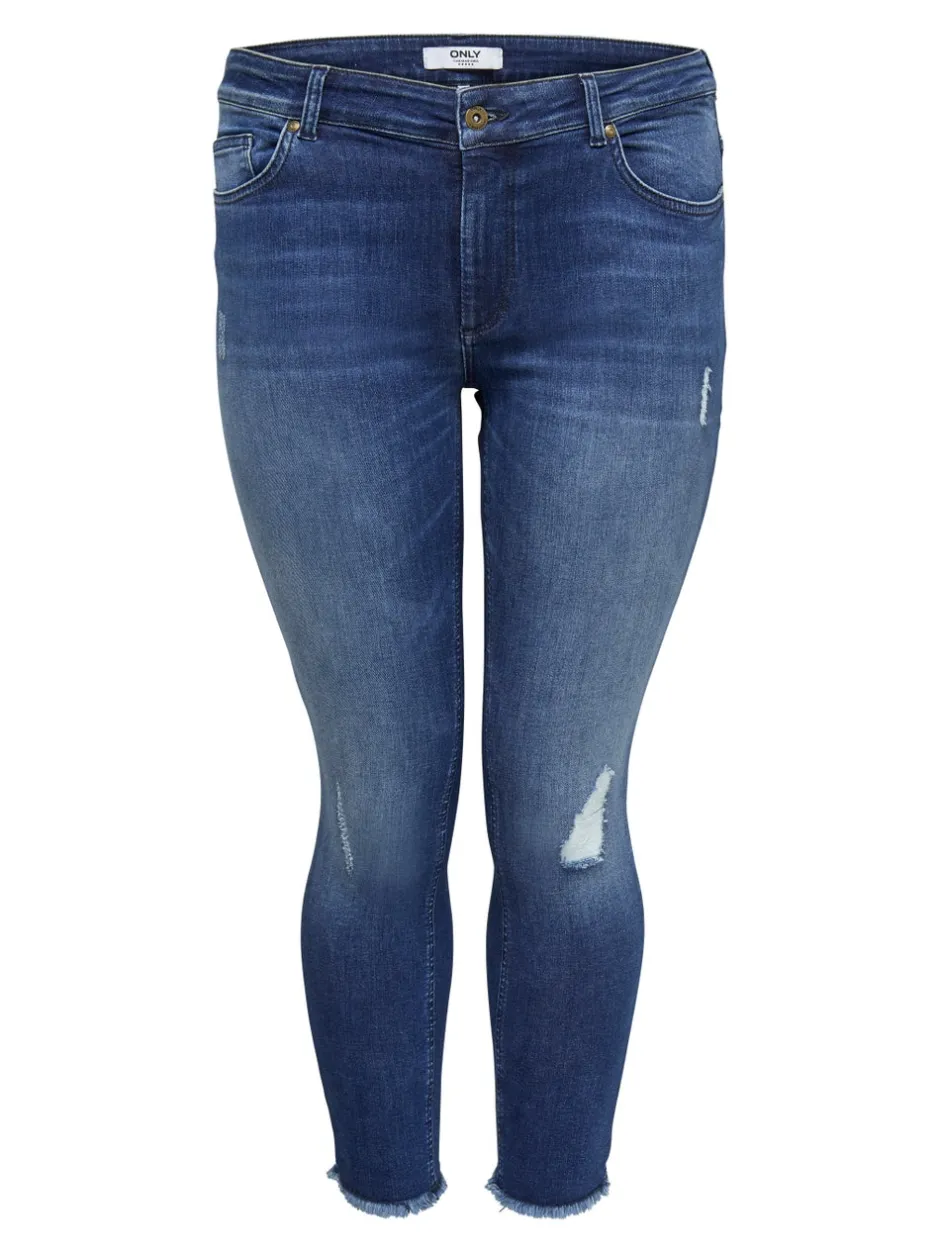 Sale CARWILLY Normal talje Skinny fit Ankellængde Jeans Dame Jeans|Jeans