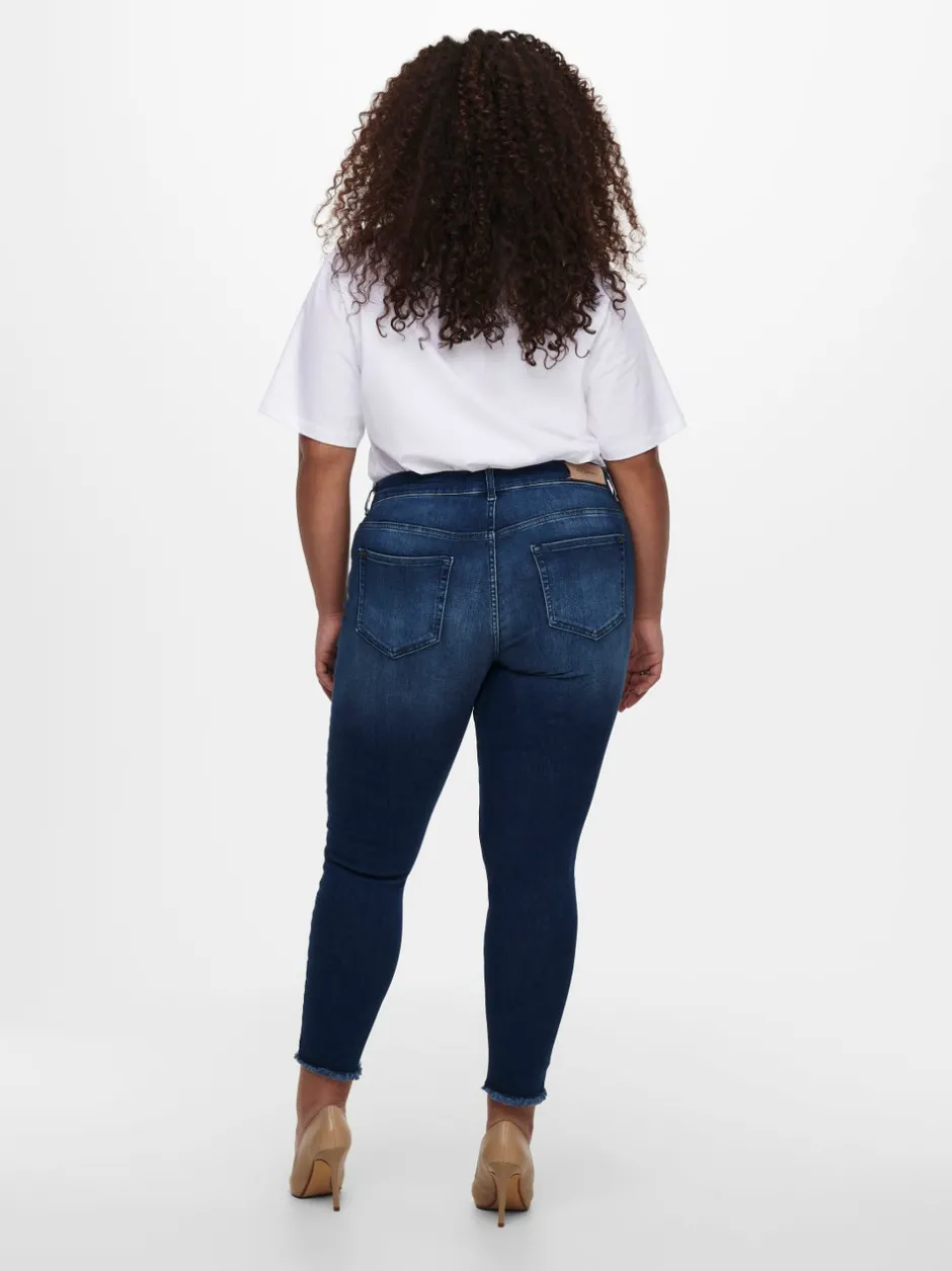 Sale CARWILLY Normal talje Skinny fit Ankellængde Jeans Dame Jeans|Jeans
