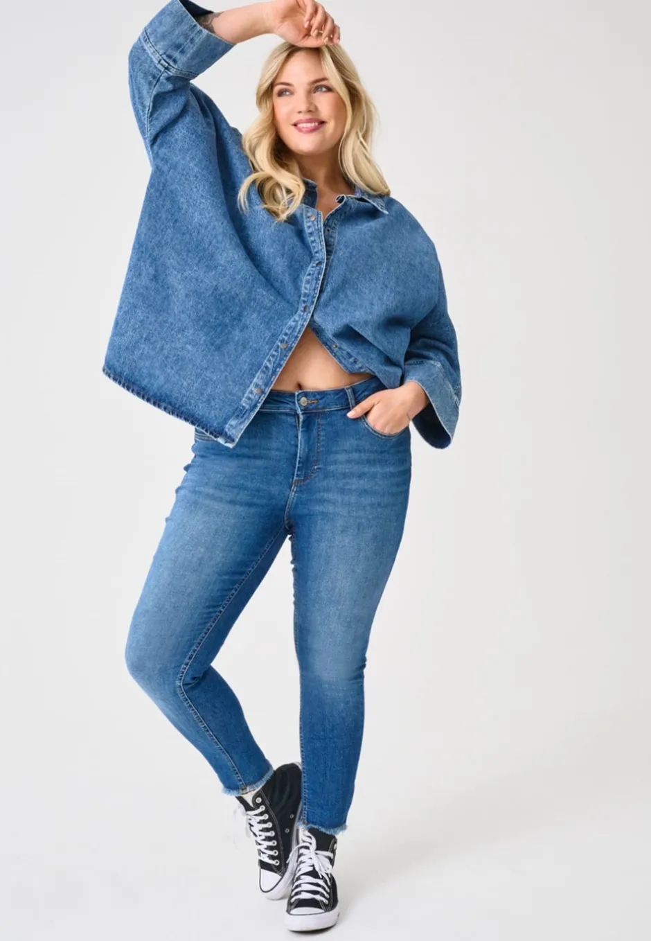 Best CARWILLY Skinny fit Ankellængde Jeans Dame Jeans|Jeans