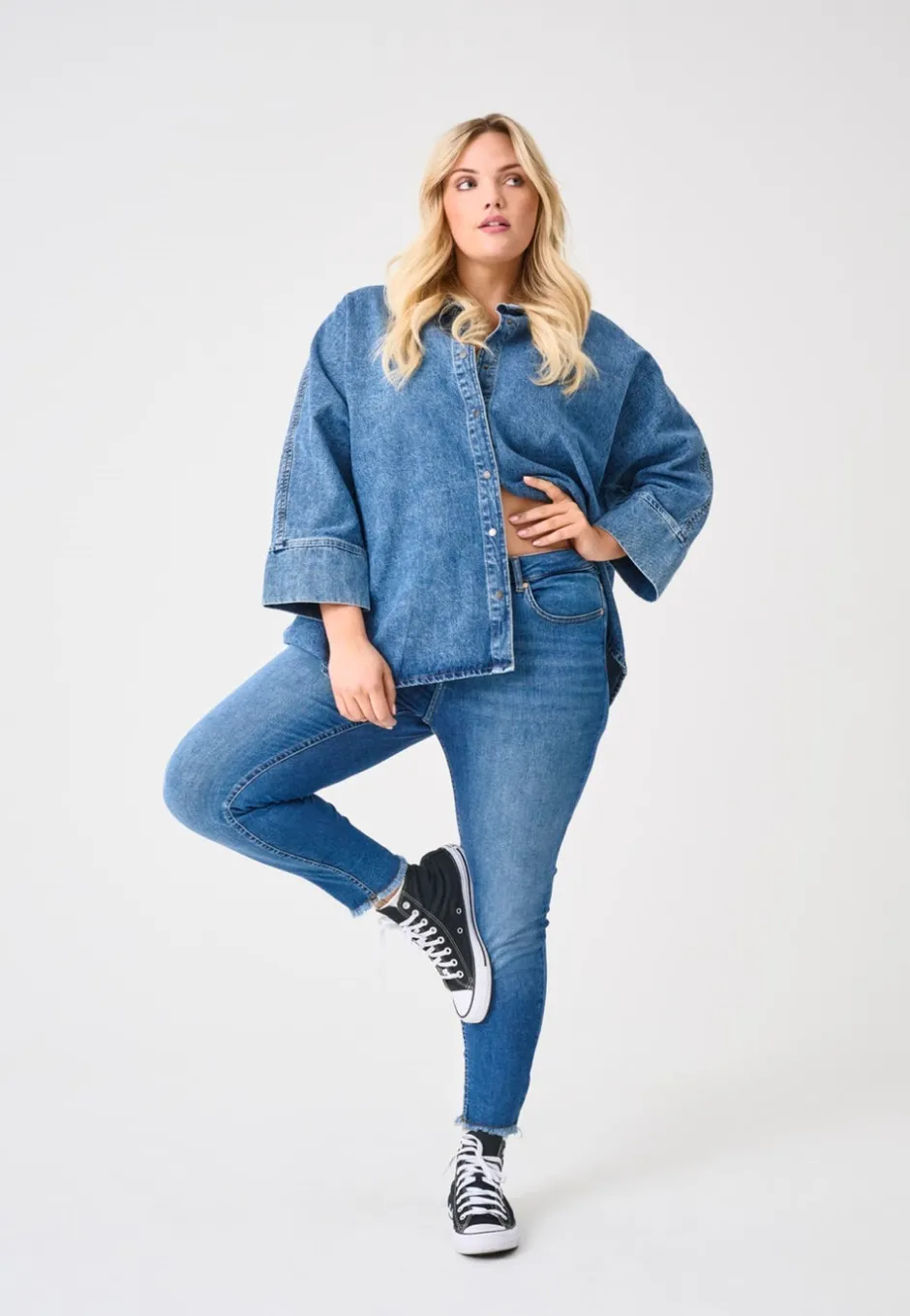 Best CARWILLY Skinny fit Ankellængde Jeans Dame Jeans|Jeans