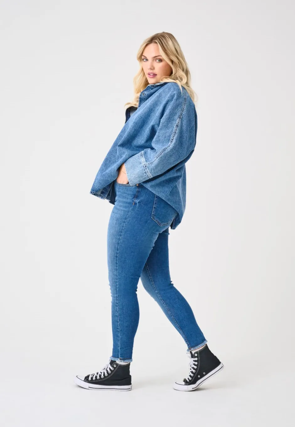 Best CARWILLY Skinny fit Ankellængde Jeans Dame Jeans|Jeans