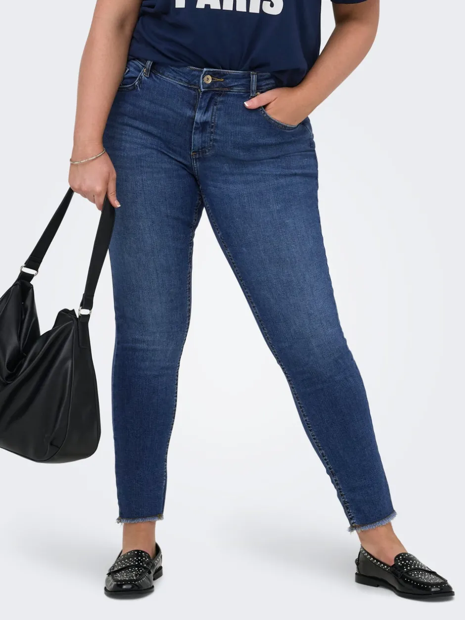 Clearance CARWILLY Skinny fit Ankellængde Jeans Dame Jeans|Jeans