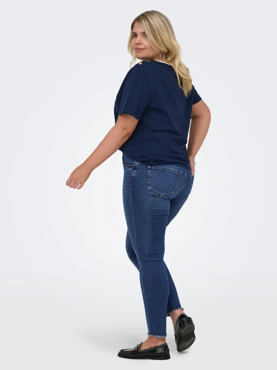 Clearance CARWILLY Skinny fit Ankellængde Jeans Dame Jeans|Jeans